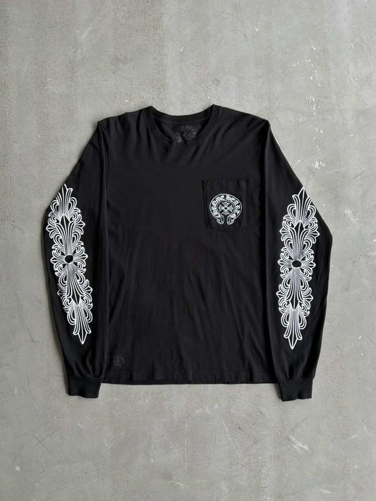 Chrome Hearts Taipei Floral Horseshoe Longsleeves