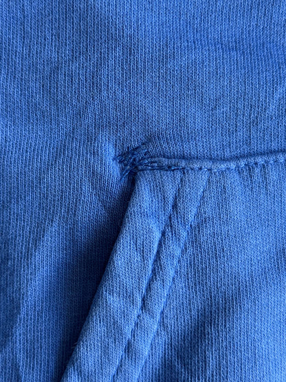 Chrome Hearts Side T-Bar Blue Zip Hoodie