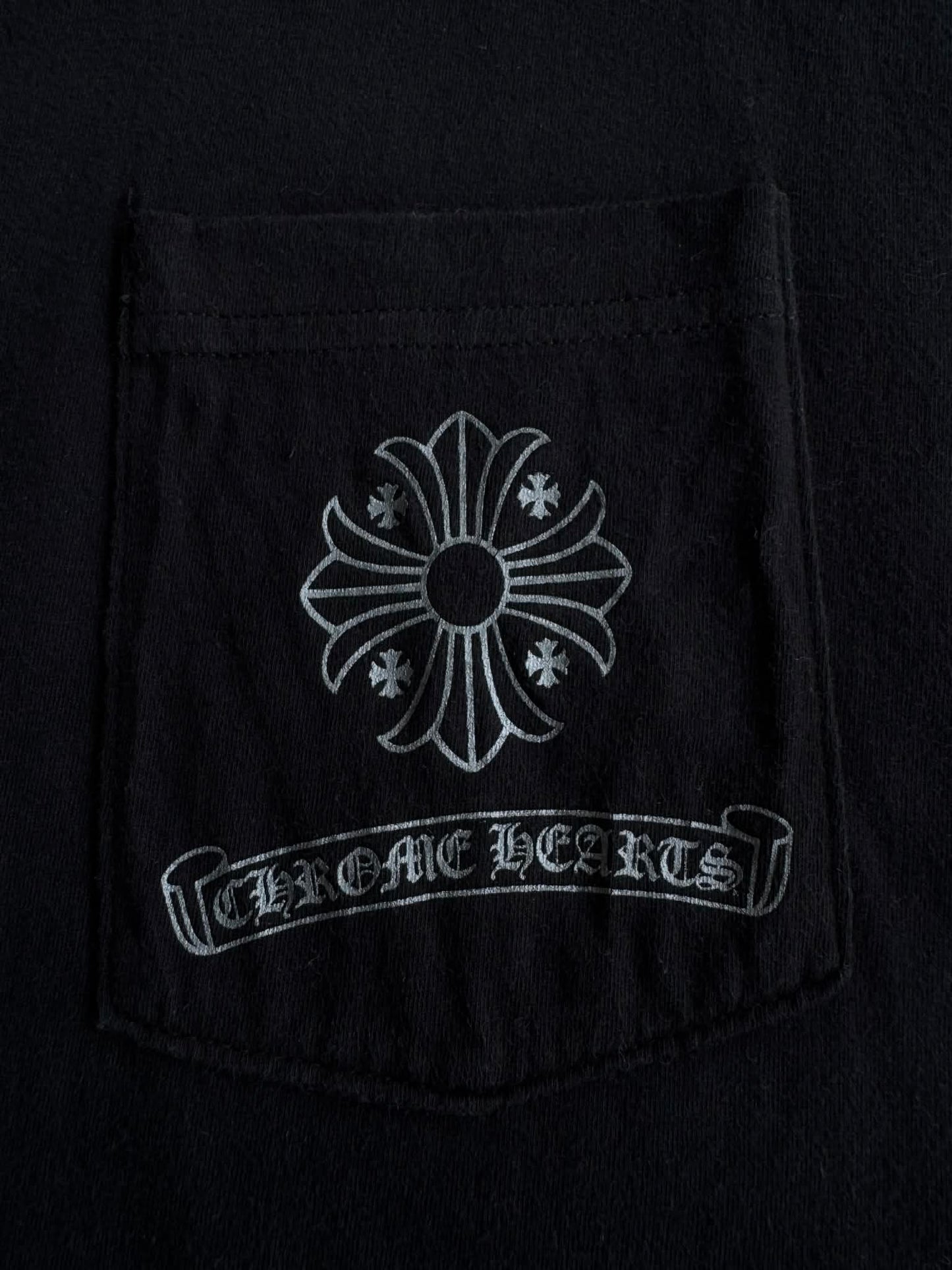 Chrome Hearts Black Cross Tee