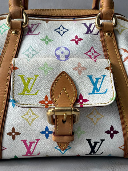 Louis Vuitton X Takashi Murakami Multicolore Pricilla Bag
