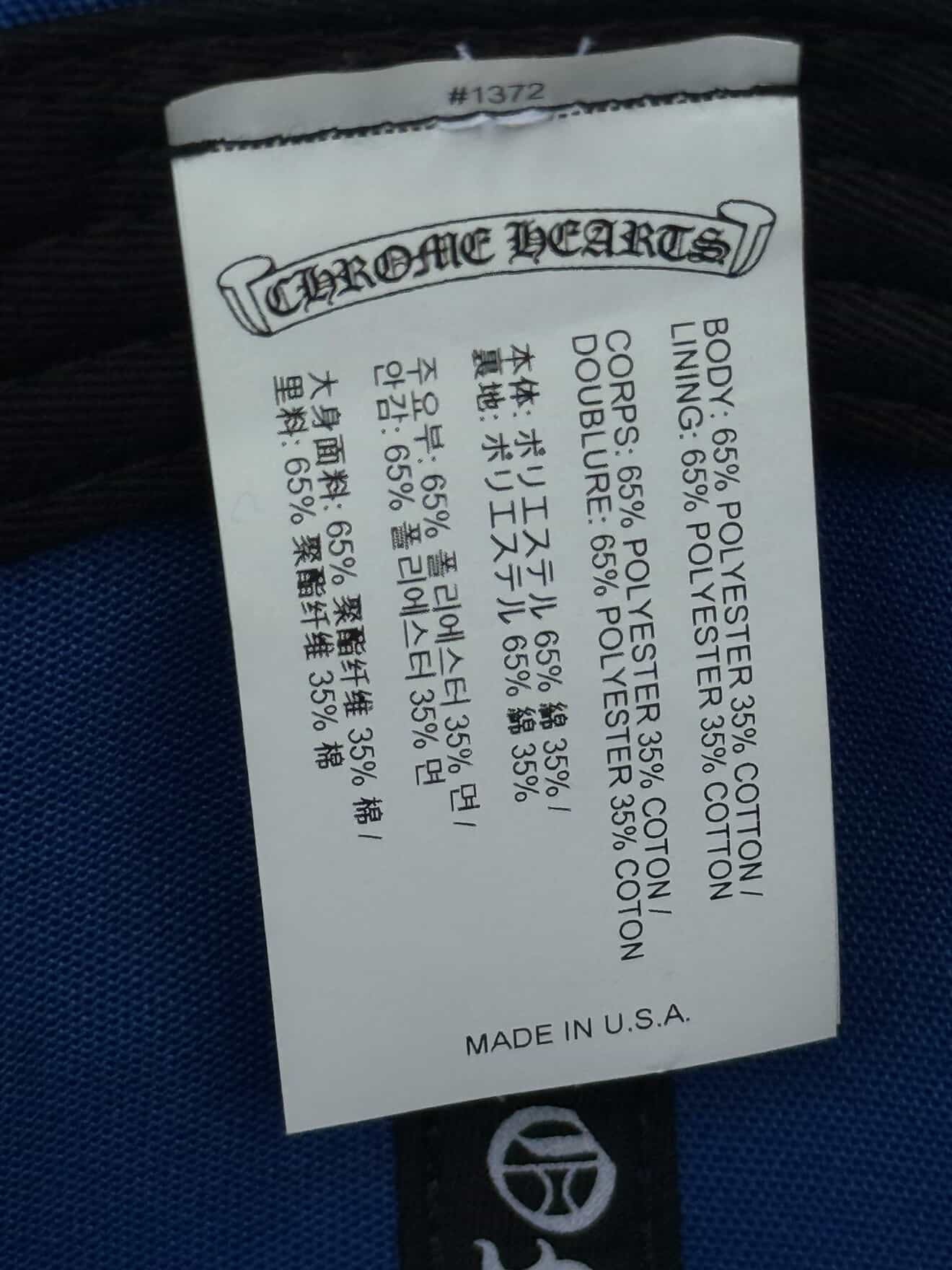 Chrome Hearts Baseball Hat