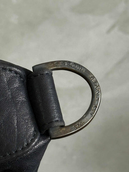 Chrome Hearts 90s Big Dagger Embellished Leather Duffle Bag