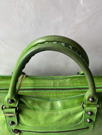 Balenciaga Classic City Avocado Lambskin Bag