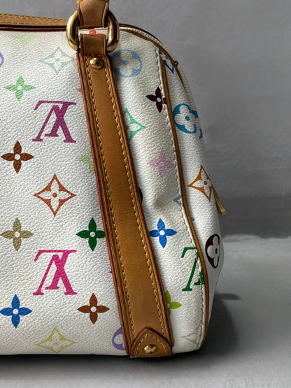 Louis Vuitton X Takashi Murakami Multicolore Pricilla Bag