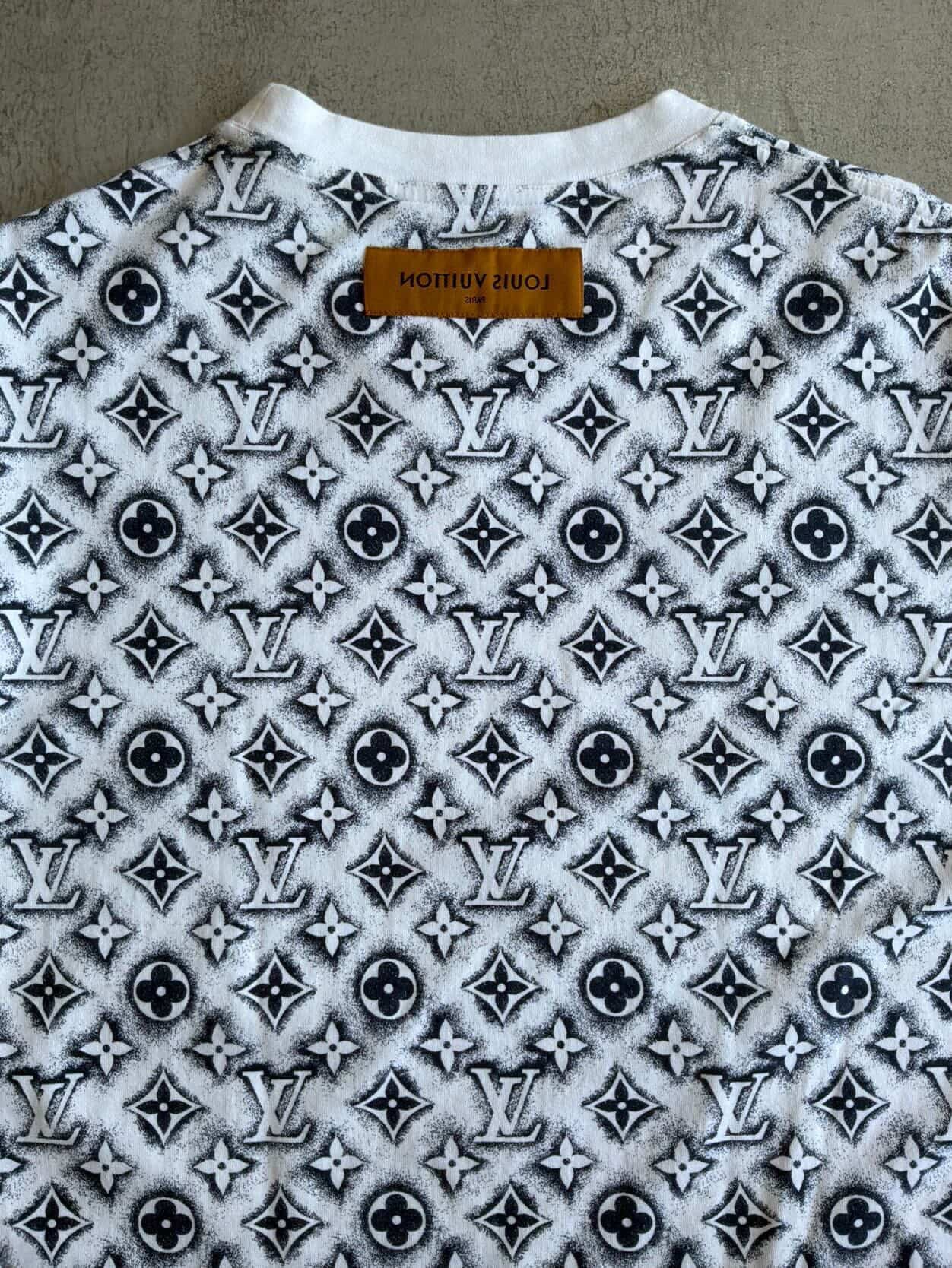 Louis Vuitton White Monogram Tee