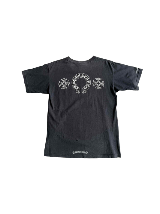 Chrome Hearts Black Horseshoe tee