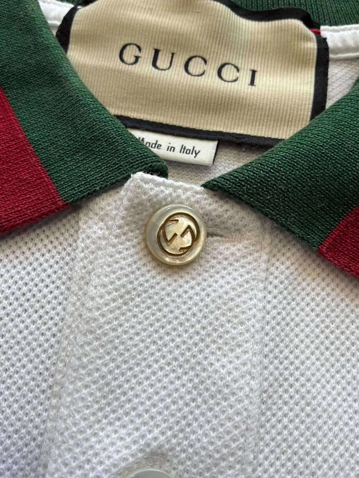 Gucci Cherry Line Polo Shirt