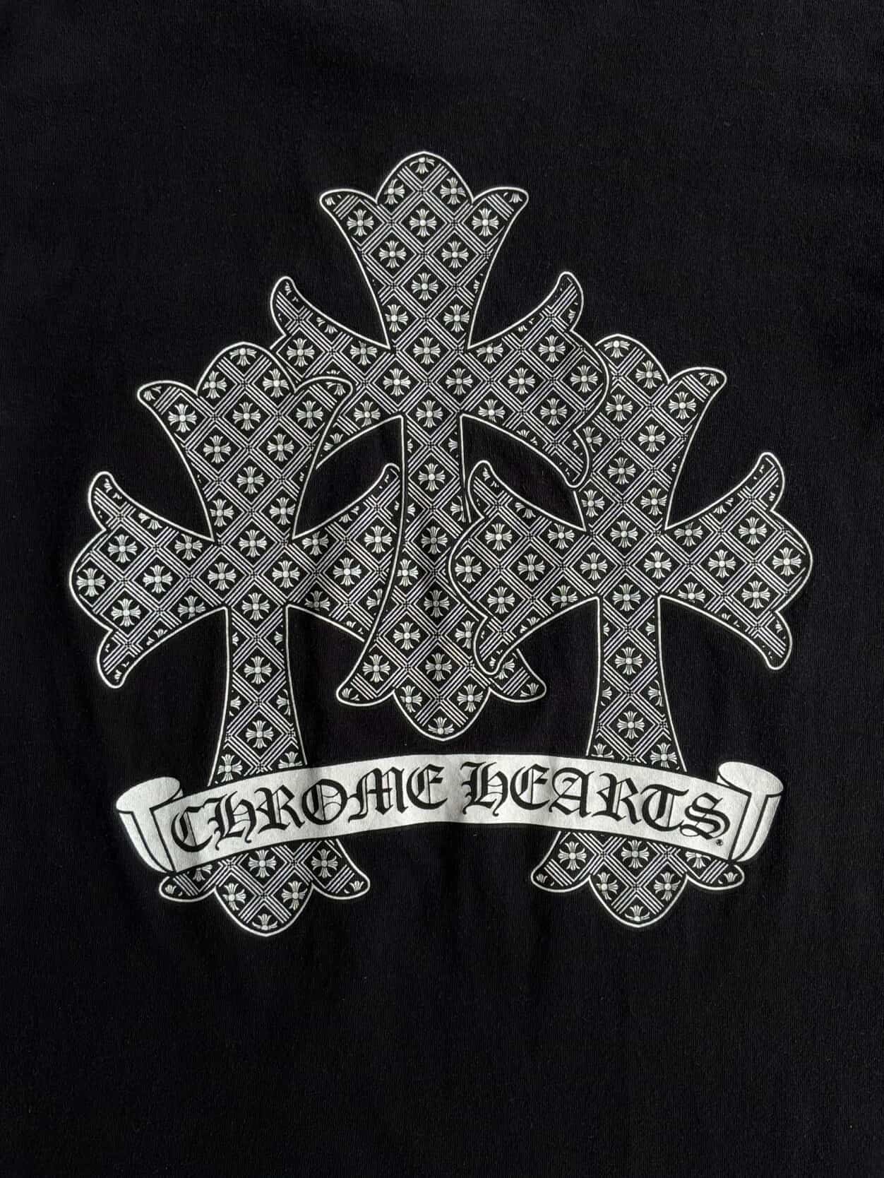 Chrome Hearts Vintage  Triple Cross Monogram tee