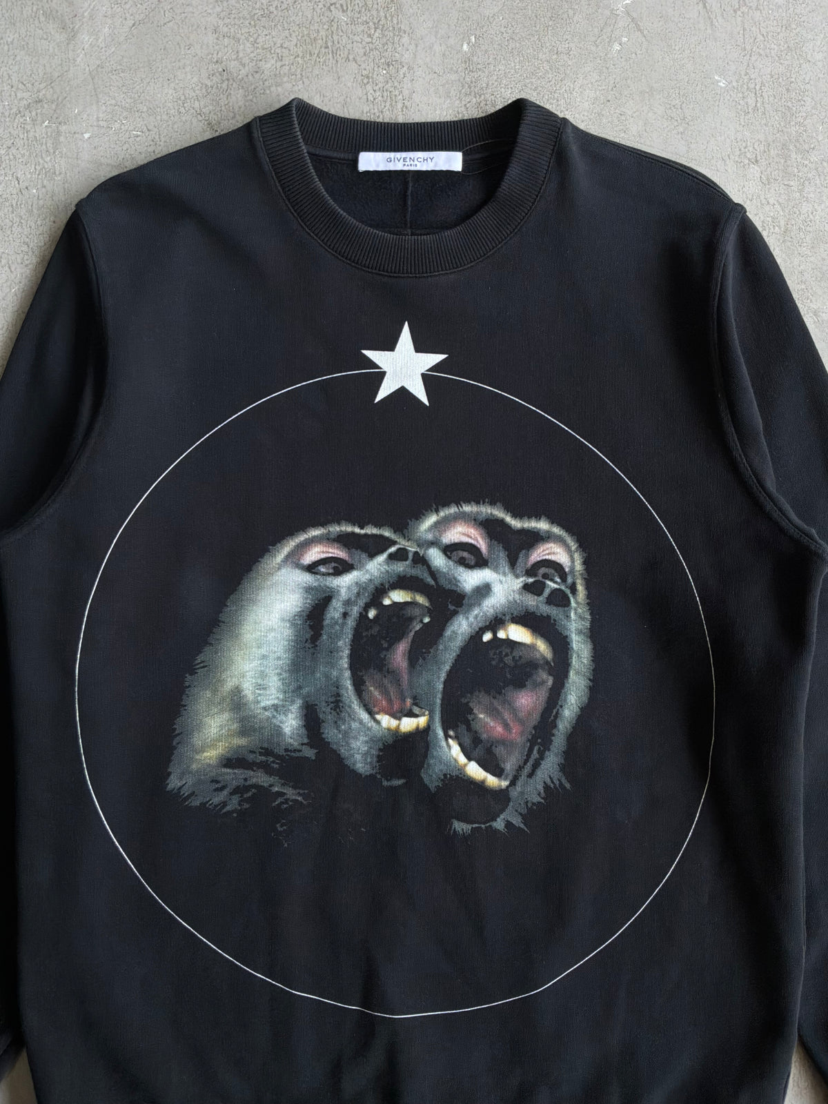 Givenchy Twin Monkey Crewneck