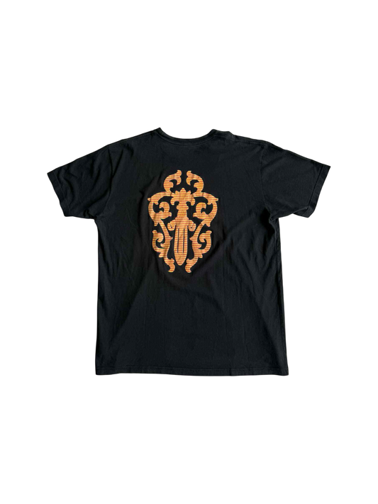 Chrome Hearts Orange Stripped Dagger tee