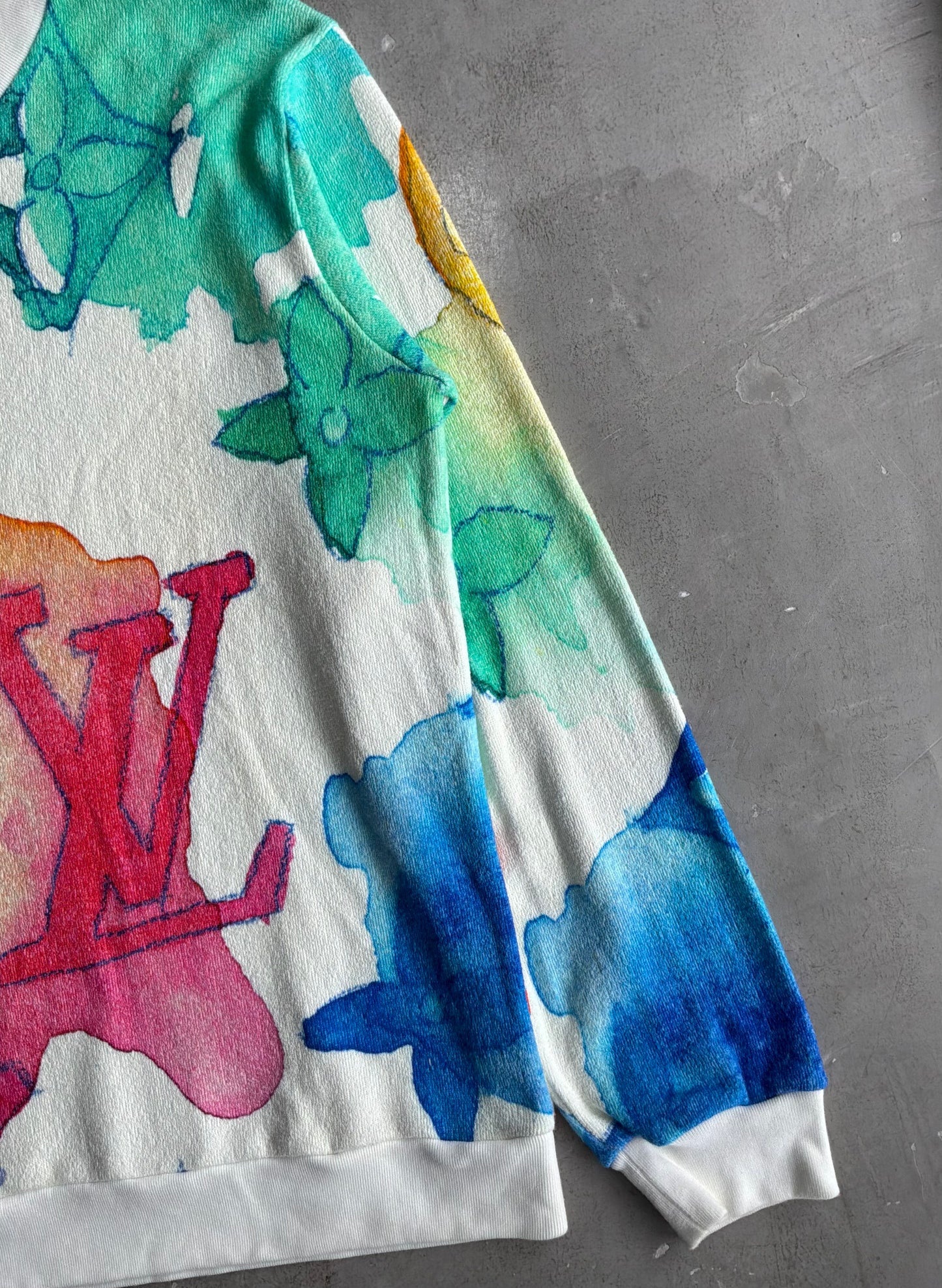 Louis Vuitton Ink Monogram Crewneck