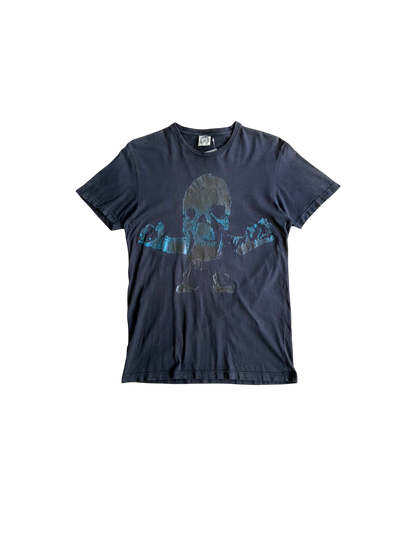 Chrome Hearts Vintage Foti Metallic Blue Tee
