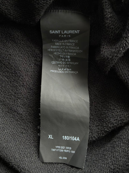 Saint Laurent Paris Pullover Hoodie