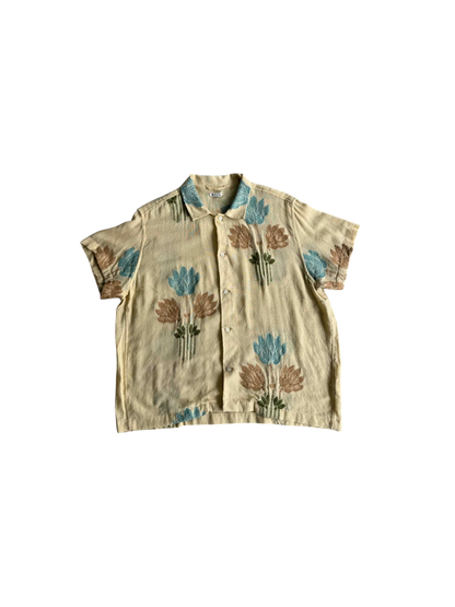 Bode Beige Full Bloom Shirt