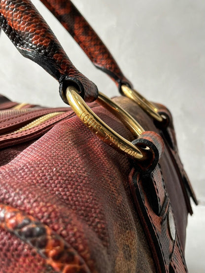 Louis Vuitton X Richard Prince Monogram Snakeskin Bag