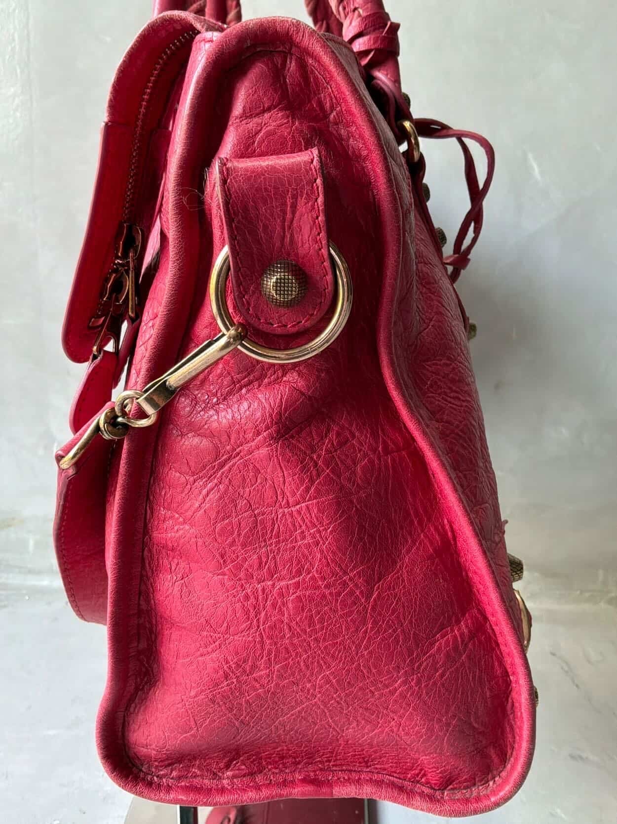 Balenciaga City Classic Pink Lambskin