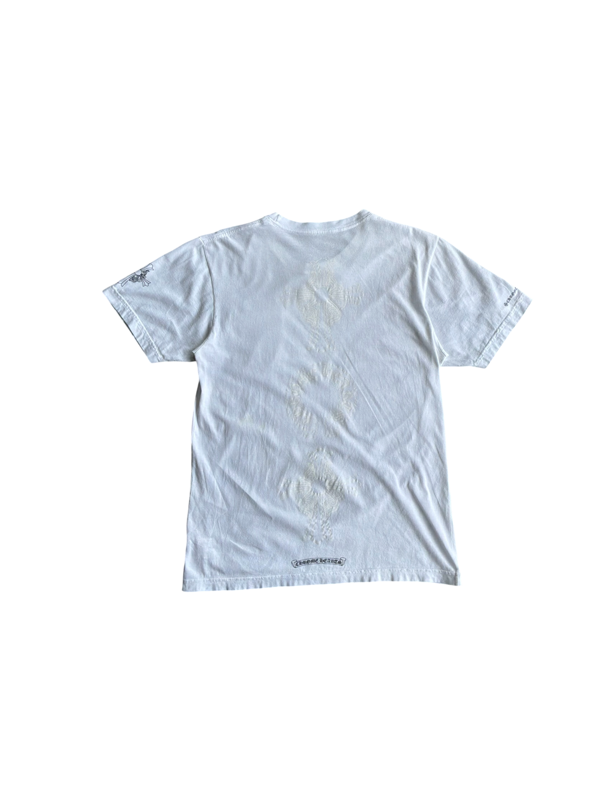 Chrome Hearts Tonal Cross White Tee