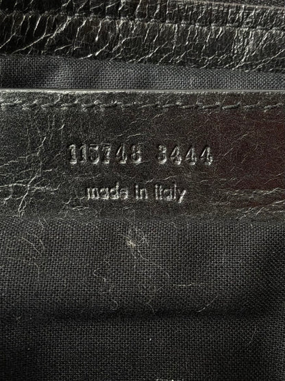 Balenciaga Classic City Black on Brass Lambskin Bag