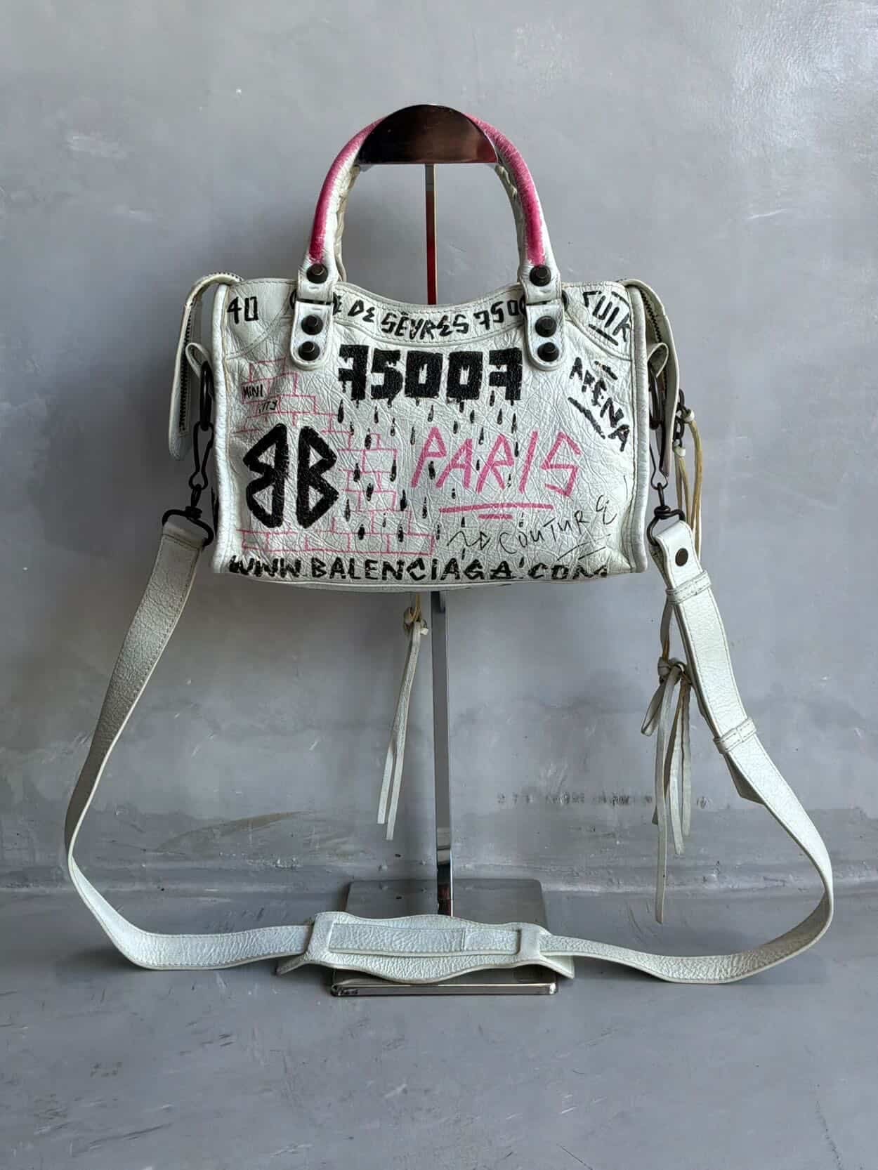 Balenciaga Classic City Graffiti Mini