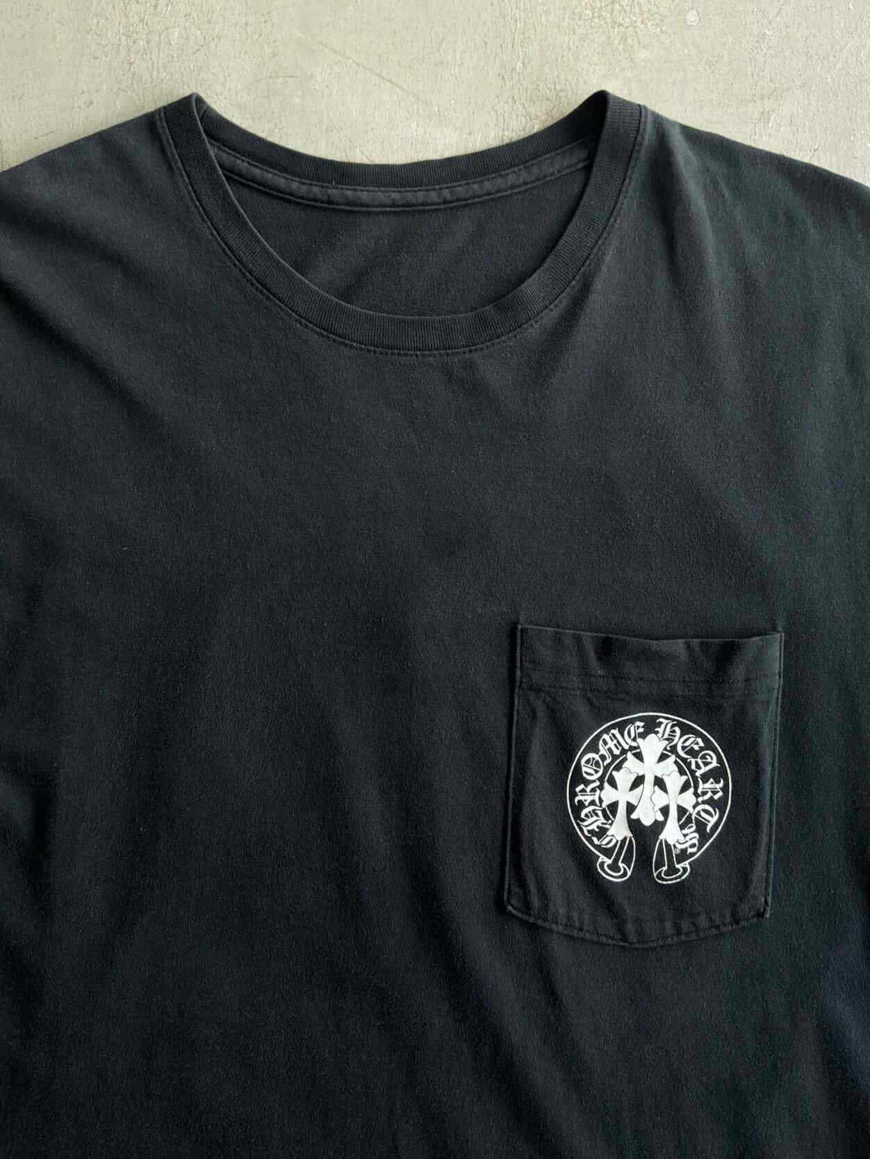 Chrome Hearts Triple Cross Horseshoe Tee