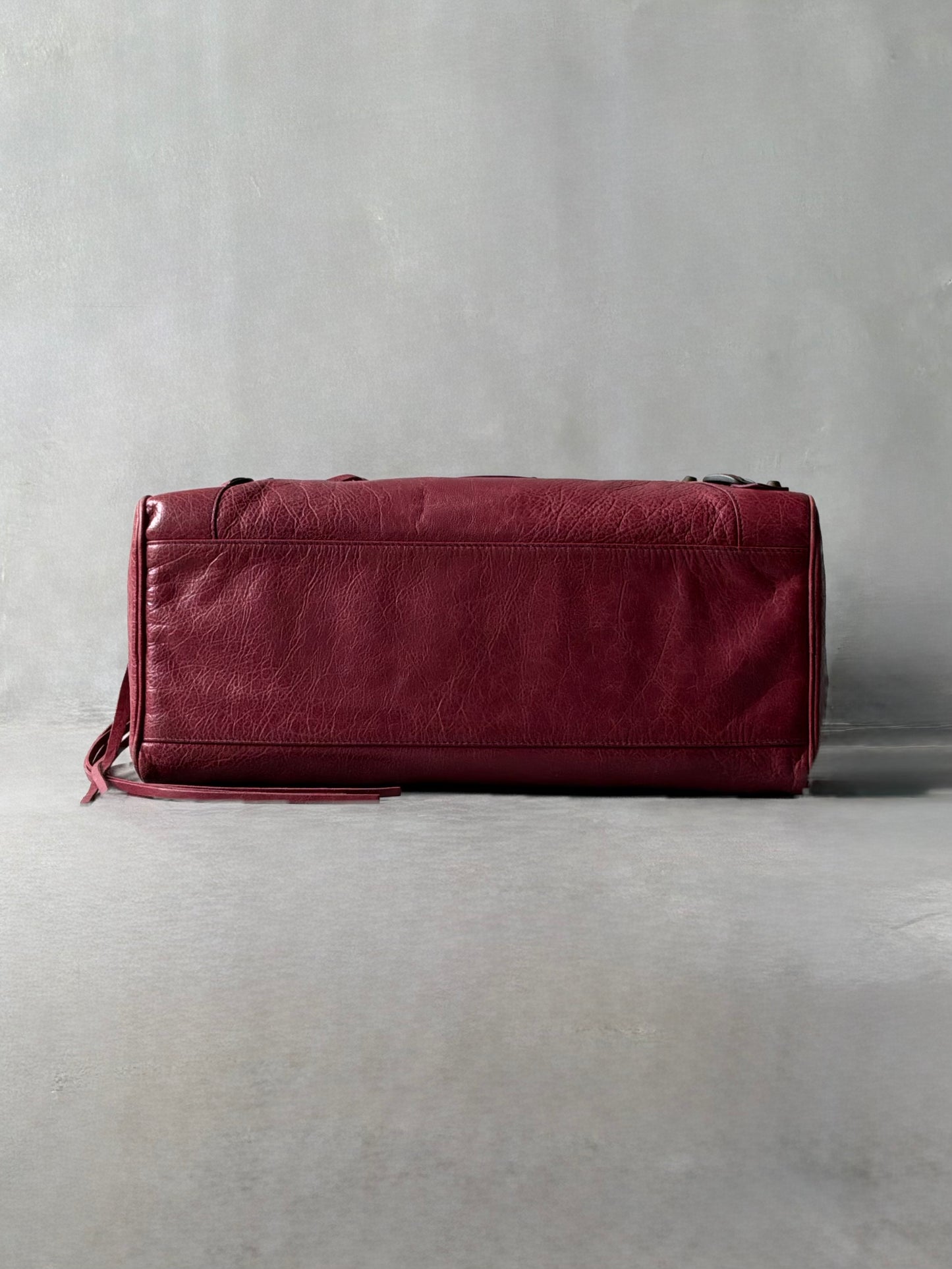 Balenciaga Twiggy Red Lambskin Bag