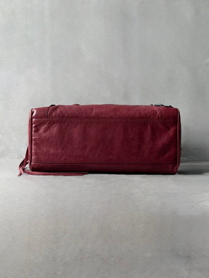 Balenciaga Twiggy Red Lambskin Bag