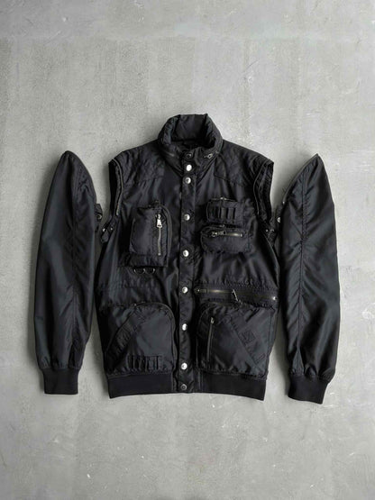 Dolce & Gabbana Convertible Multipocket Hunting Jacket