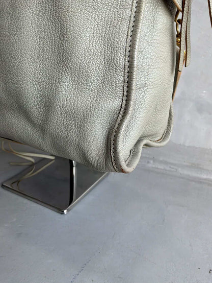 Balenciaga City Metallic Edge Gray in GHW