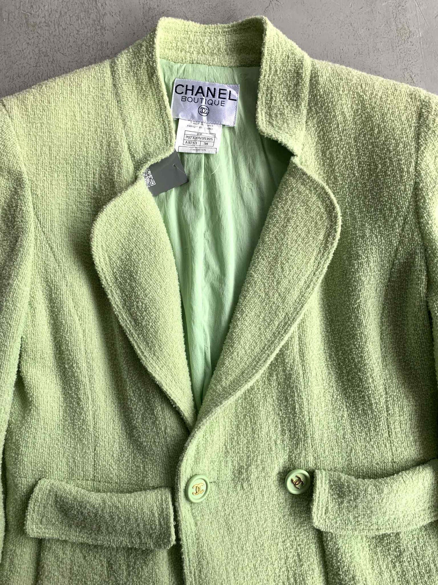 1997 Chanel Tweed Blazer