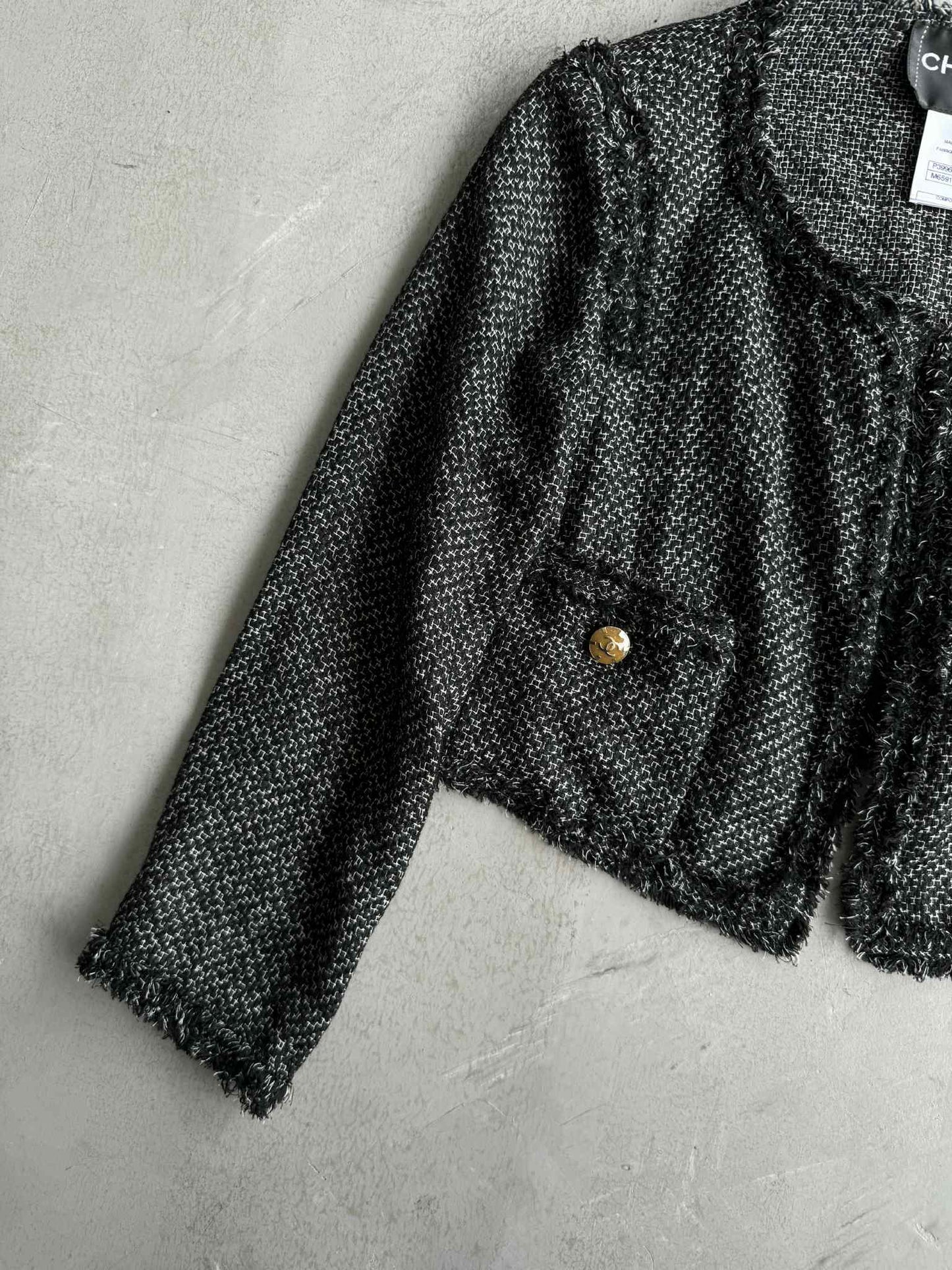 Chanel Cropped Tweed Jacket