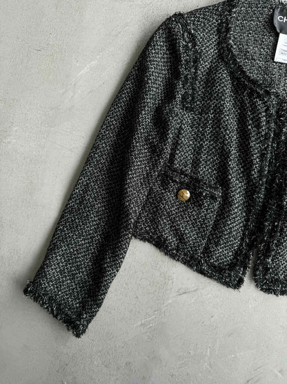Chanel Cropped Tweed Jacket