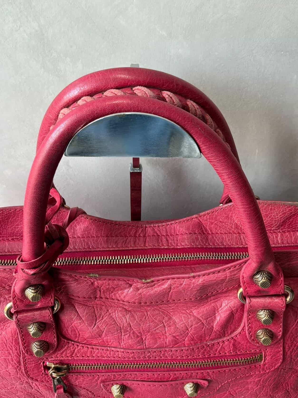 Balenciaga City Classic Pink Lambskin