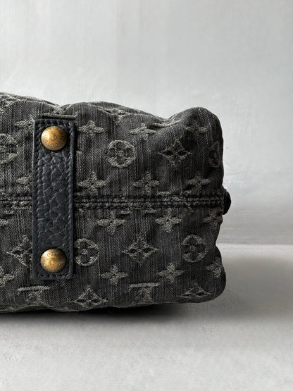Louis Vuitton Neo Cabby MM Monogram Denim Handbag