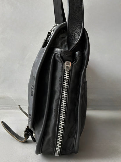 Chrome Hearts Nylon Mono Gunslinger Strap Messenger Bag