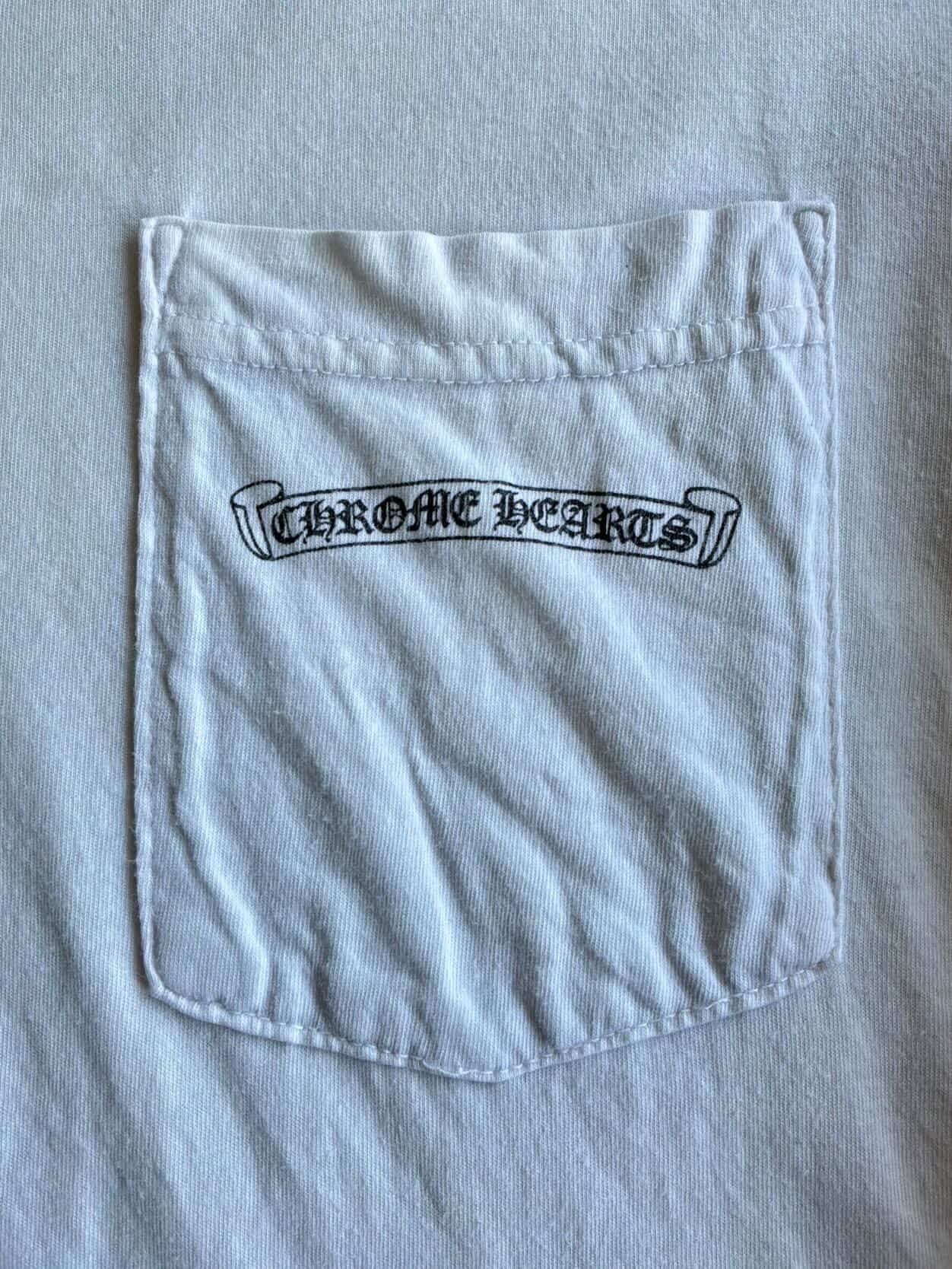 Chrome Hearts Scroll Logo Longsleeves