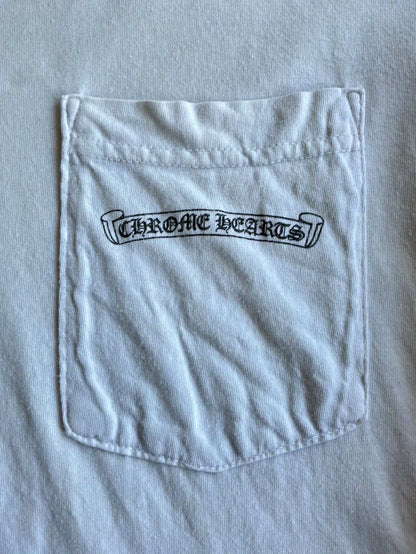 Chrome Hearts Scroll Logo Longsleeves