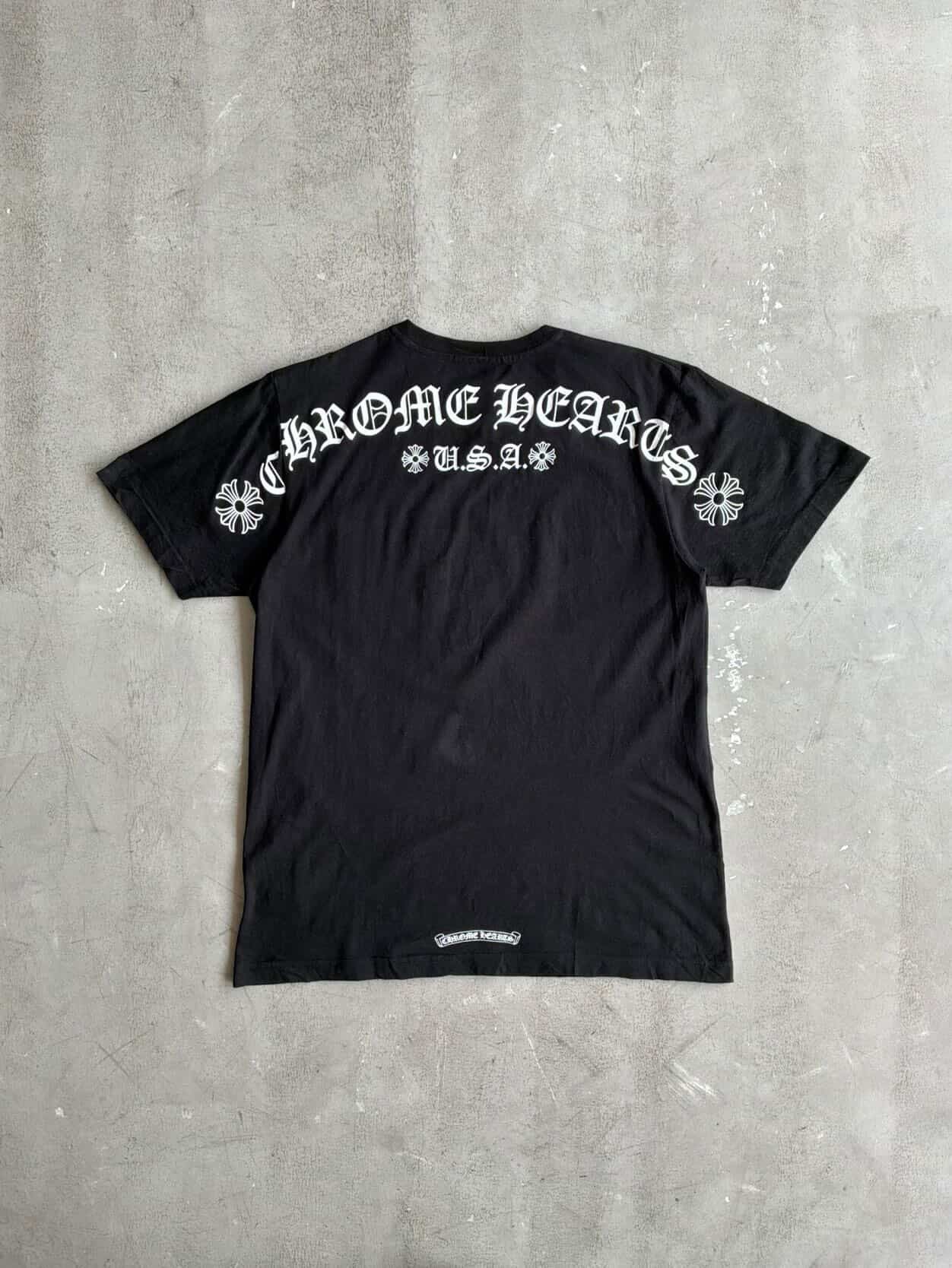 Chrome Hearts USA Banner Tee