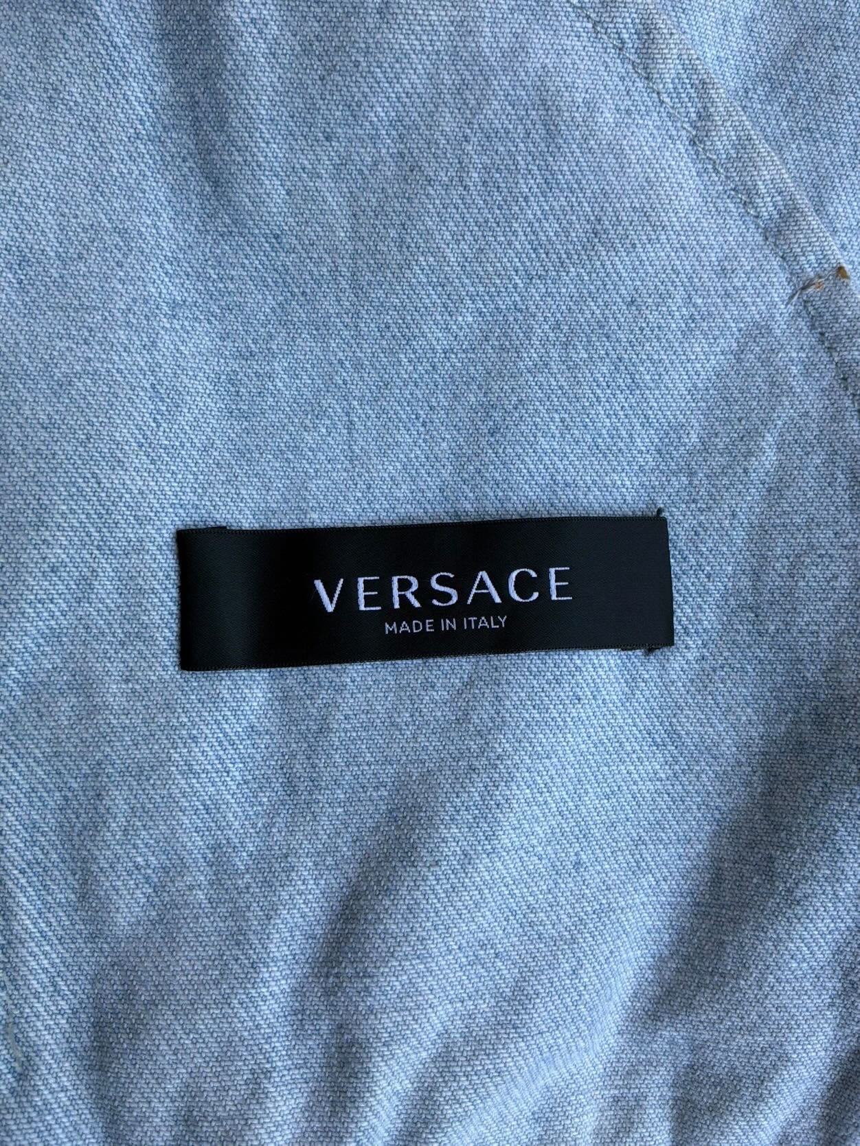 Versace Patchwork Denim Jacket