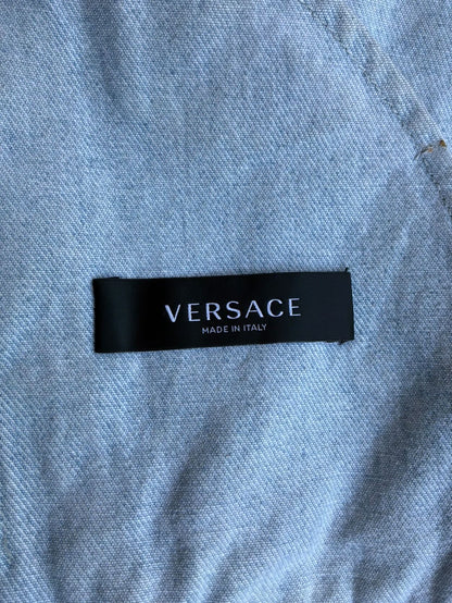 Versace Patchwork Denim Jacket