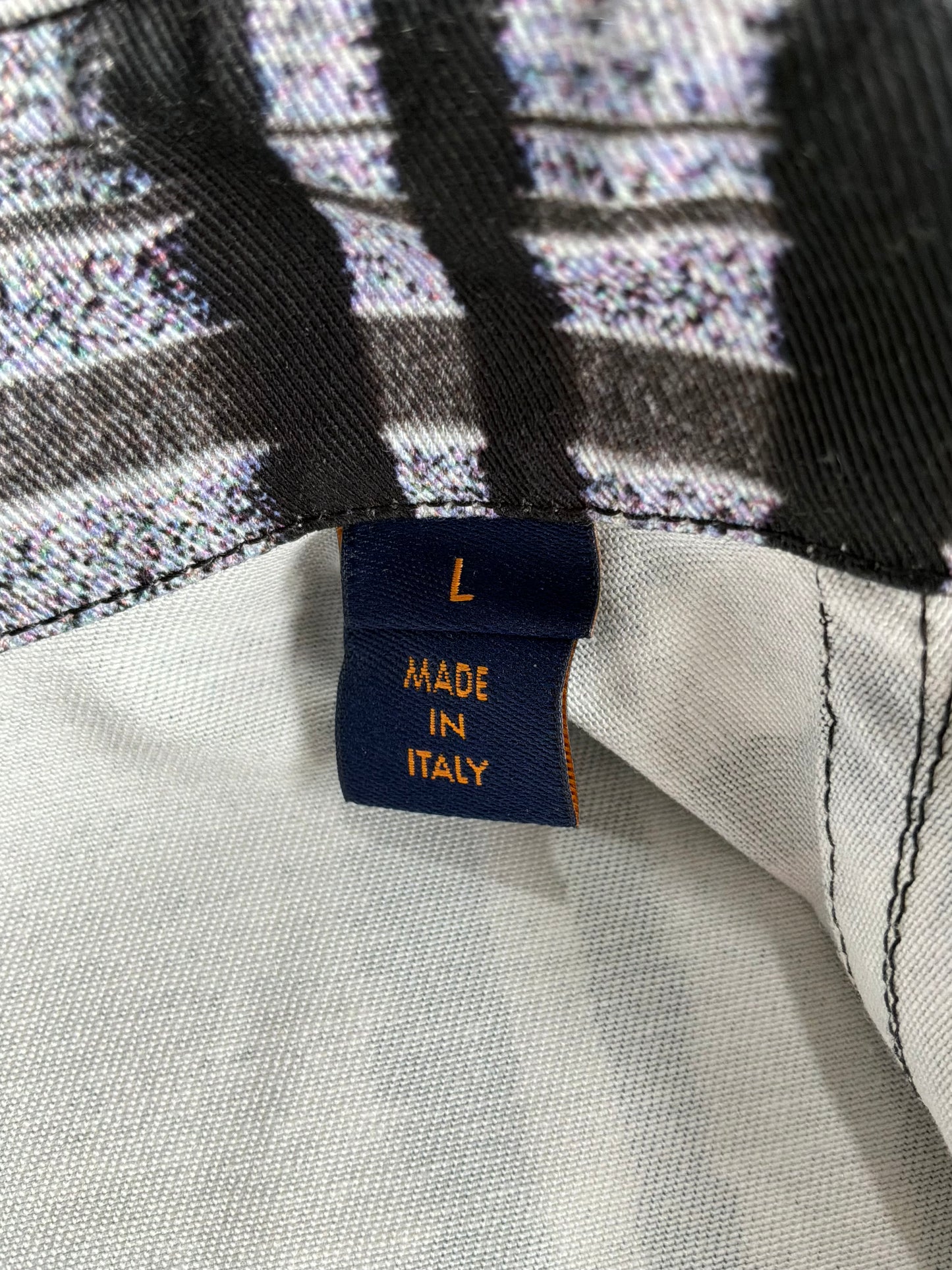 Louis Vuitton FW23 Blurry Vision Landscape Check Jacket