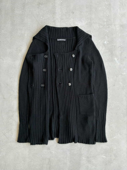 Chrome Hearts 1/1 Spine Cross Patch Cashmere Cardigan