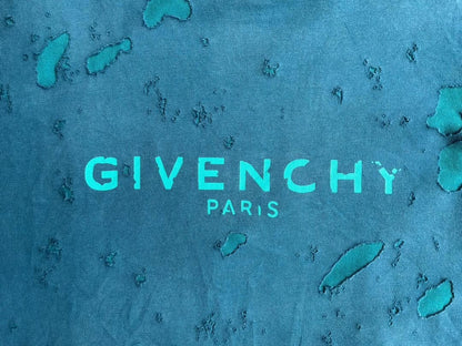 Givenchy Distressed Script Tee