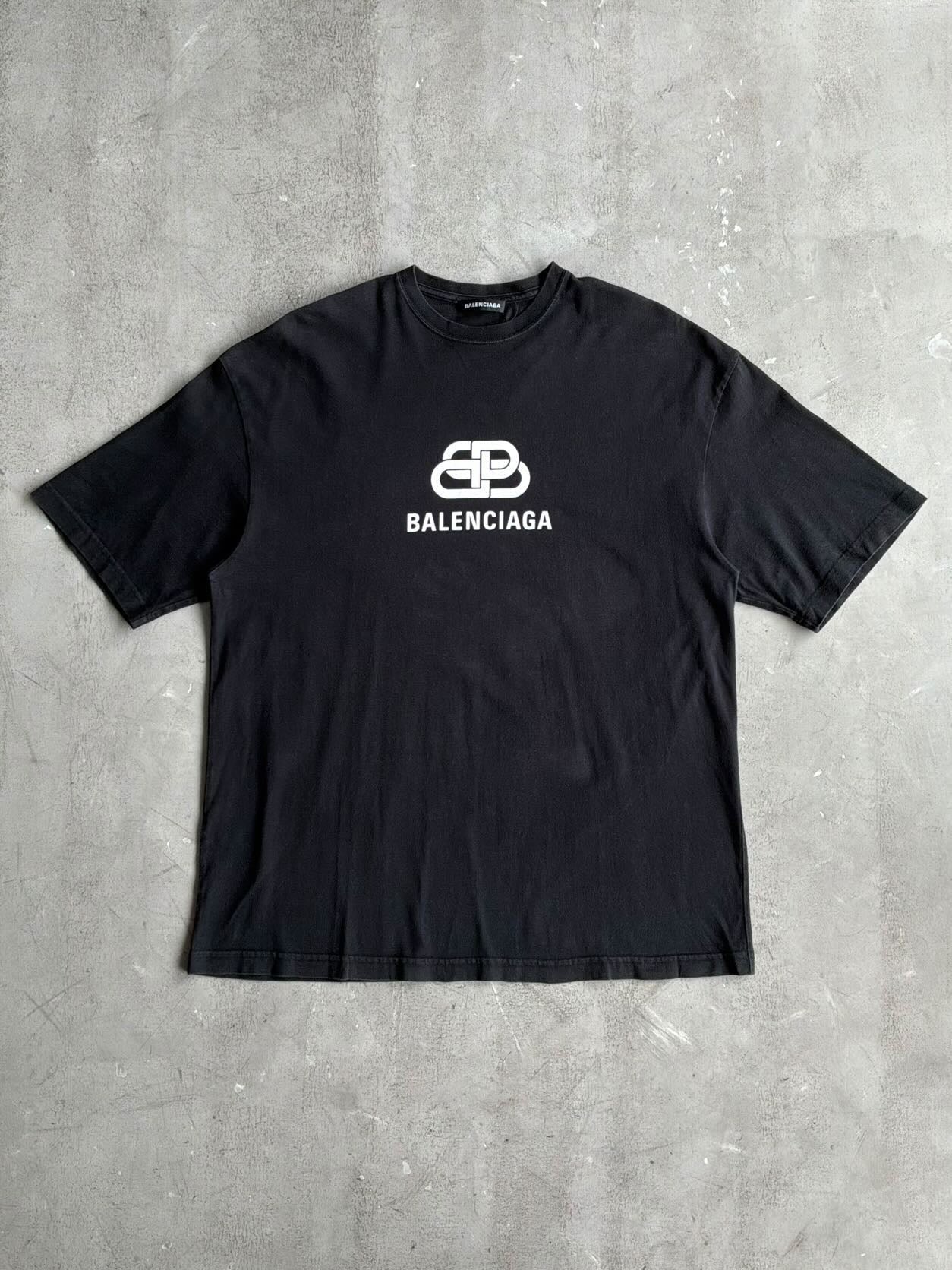 Balenciaga Interlock B Logo Tee