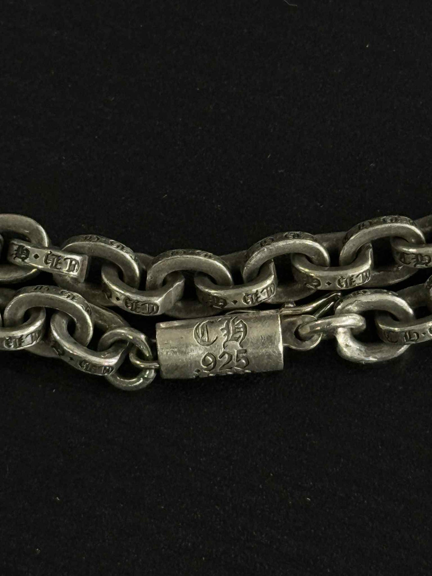 Chrome Hearts 18” Paper Chain Necklace