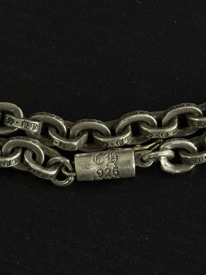 Chrome Hearts 18” Paper Chain Necklace
