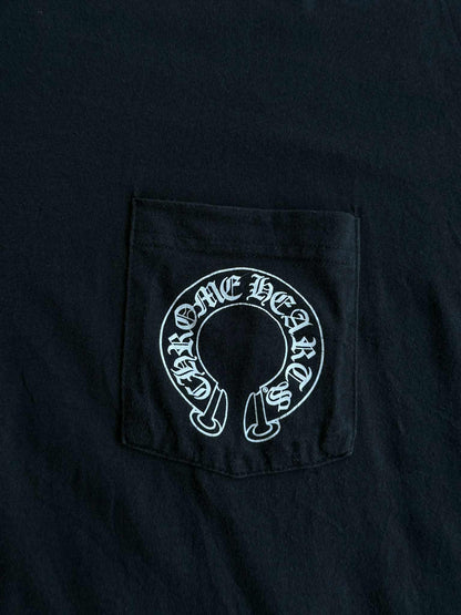 Chrome Hearts 2010’s T-Bar Logo Horseshoe tee