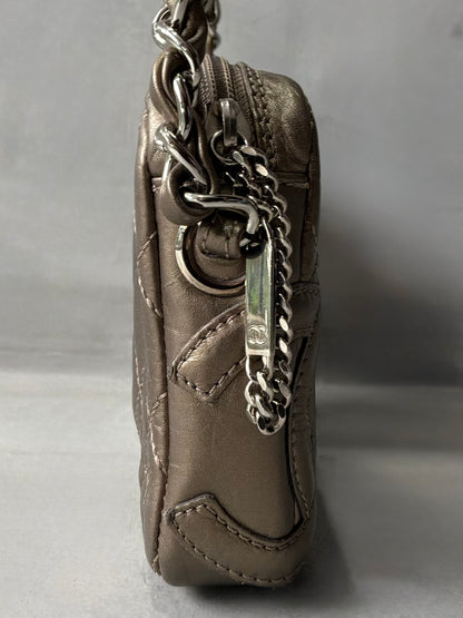 Chanel Cambon Ligne Pochette Chain Strap Bag
