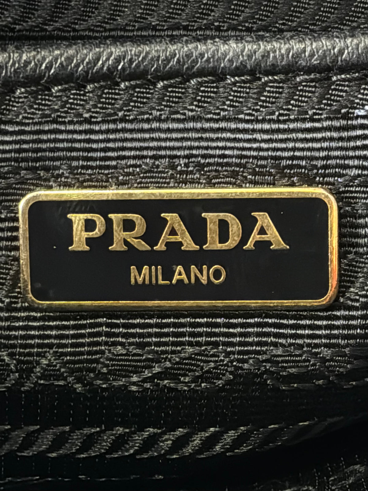 Prada Nylon Pochette Bag