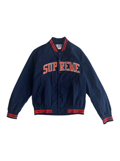 Supreme x Majestic Varsity Jacket