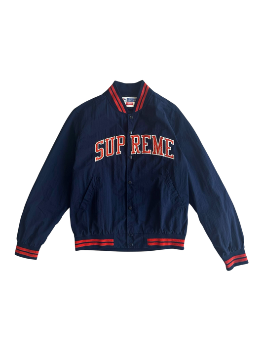 Supreme x Majestic Varsity Jacket